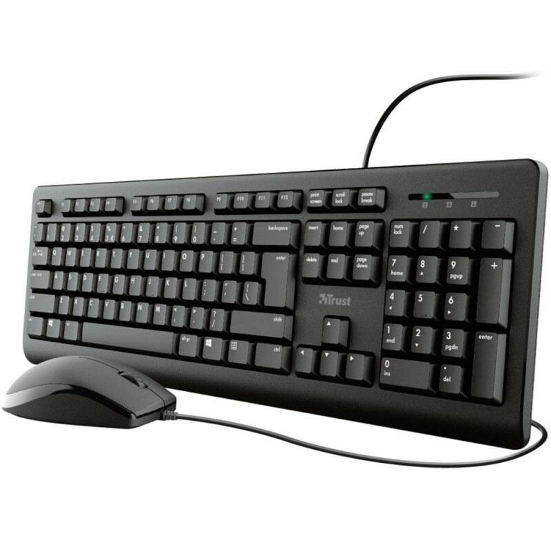 Teclado e Mouse Trust USB Primo T24662