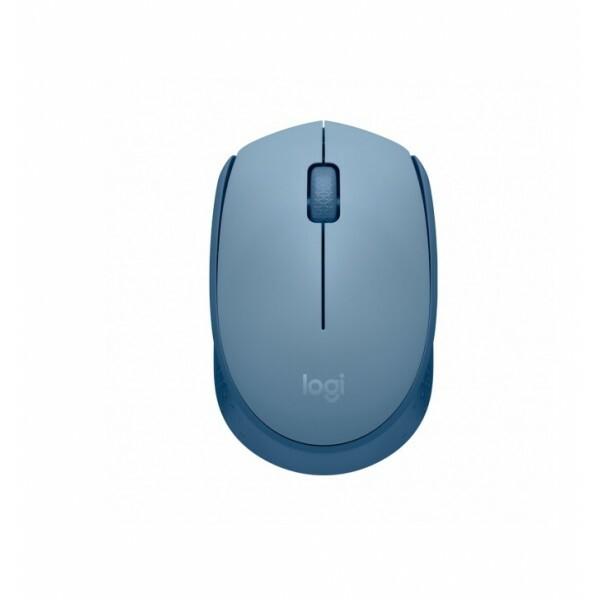 Mouse Logitech Sem Fio M170 Azul Caro