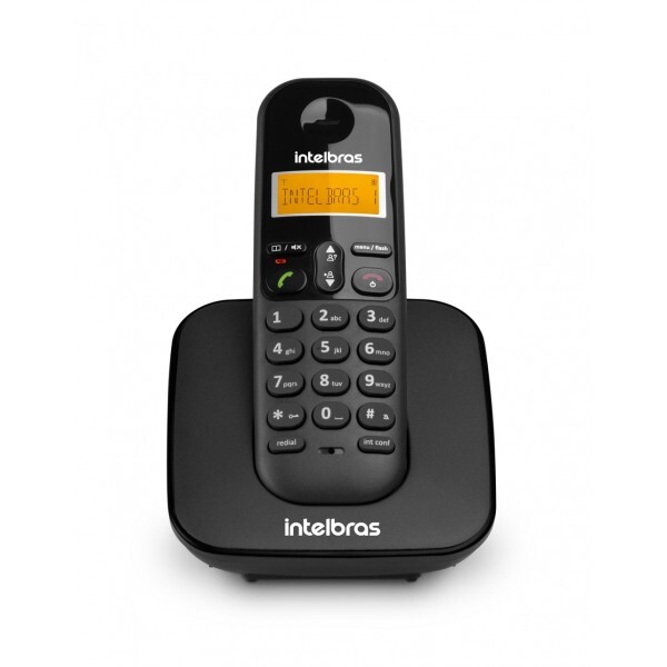 Telefone Intelbras Sem Fio TS3110 DECT 6.0 ID Preto