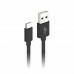 Cabo USB X USB Tipo-C 3A CB-C20BK Preto - 2 Metros