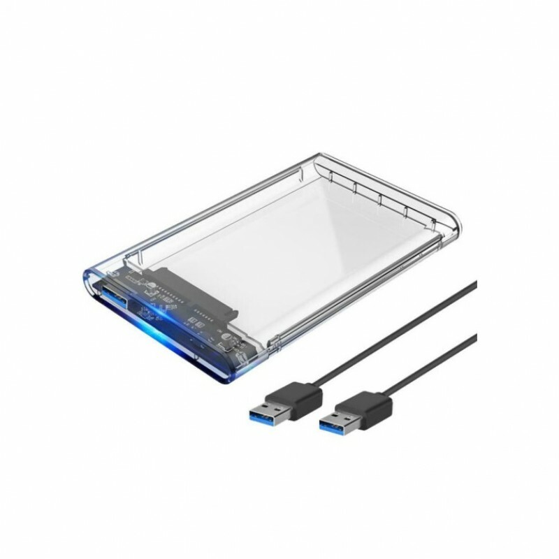 Case Knup HD 2.5" USB 3.0 KP-HD012 Transparente