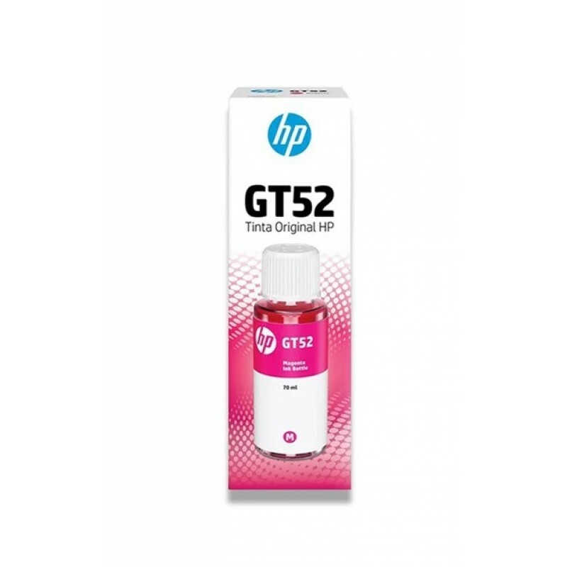 Refil de Tinta Original HP GT52 70 ml Magenta