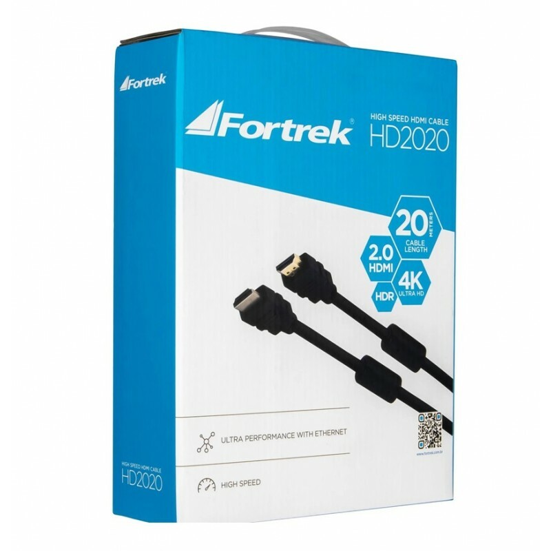 Cabo HDMI 2.0 4K - 20 metros - Fortrek