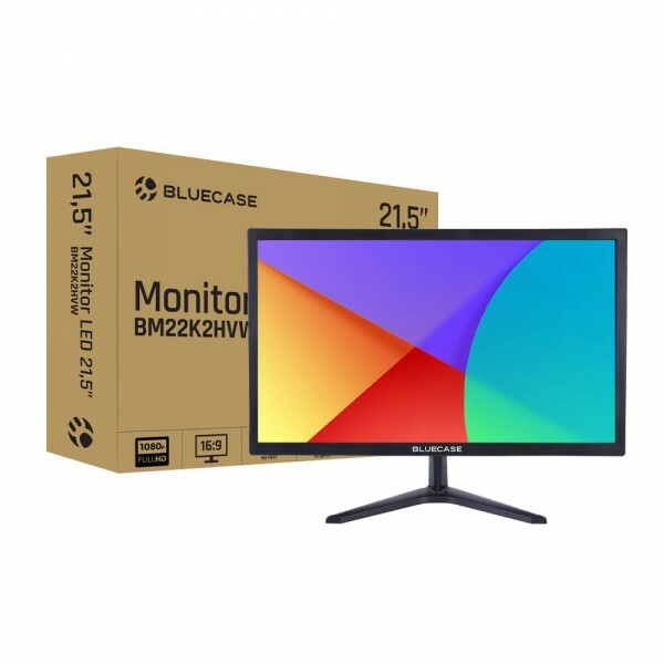 Monitor Bluecase 21" BM22K2HVW, Full HD, 75Hz, Vesa e HDMI