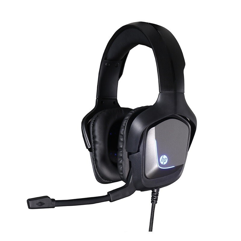 Headset HP Gamer 7.1 USB H220GS LED Preto