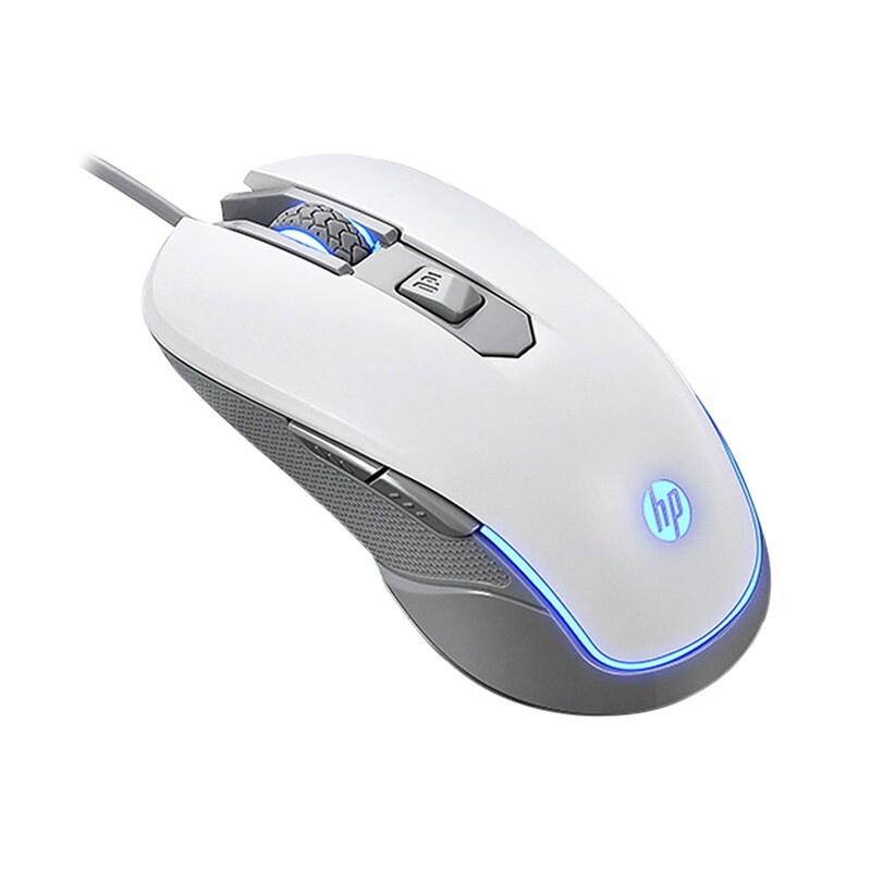 Mouse Gamer USB M200 2400DPI LED Branco HP