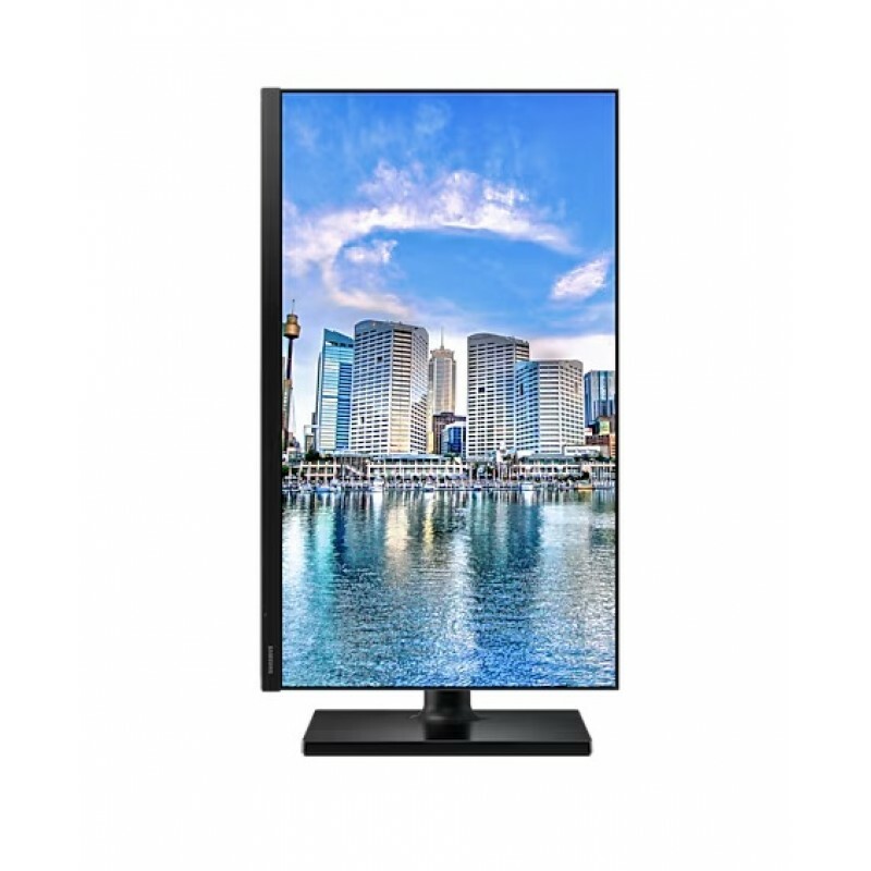 Monitor Samsung LED 24" Full HD, Regulagem e Altura e Rotação da Tela, LF24T450FQLMZD