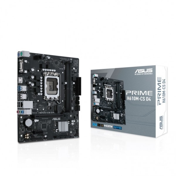 Placa Mae Asus H610M-CS D4 LGA 1700