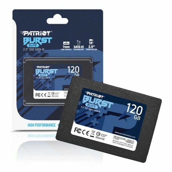 SSD Patriot 120 GB Sata 2.5" PBE120GS25SSDR (Pack com 5 unidades)