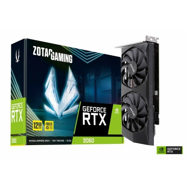 Placa de Video Zotac 12GB DDR6 192 Bits RTX 3060 Gaming (ZT-A30600P-10M)