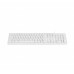 Teclado USB Vinik Multimidia Dynamic Circle DC110B Branco