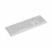 Teclado USB Vinik Multimidia Dynamic Circle DC110B Branco