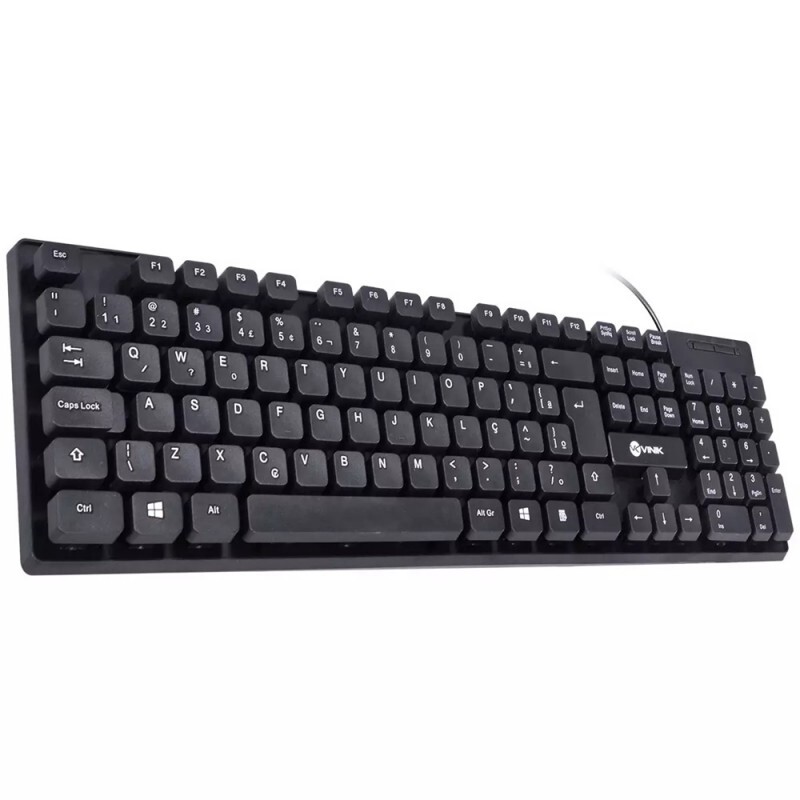 Teclado USB Vinik Dynamic Chocolate DT160