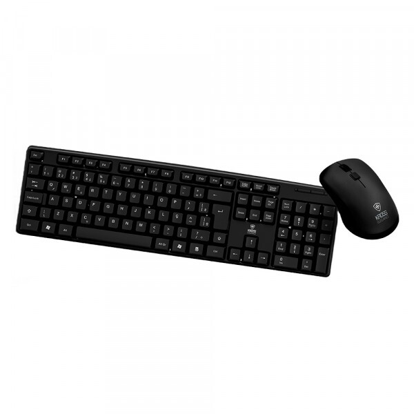 Teclado e Mouse Kross USB KE-KM400 Preto