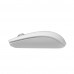 Mouse Sem Fio Recarregável M-W80WH Branco C3Tech