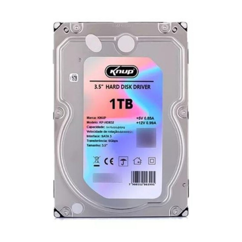 HD Interno 1 TB 3.5" Knup Sata III 5400 rpm KP-HD831