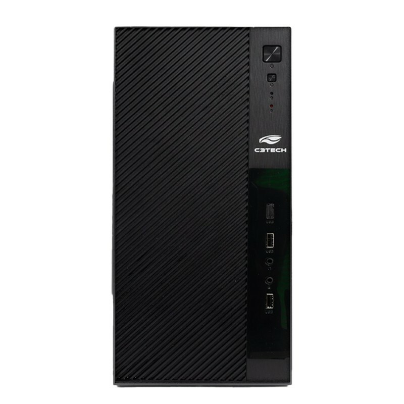 Gabinete C3tech MT-31BK Sem Fonte Preto