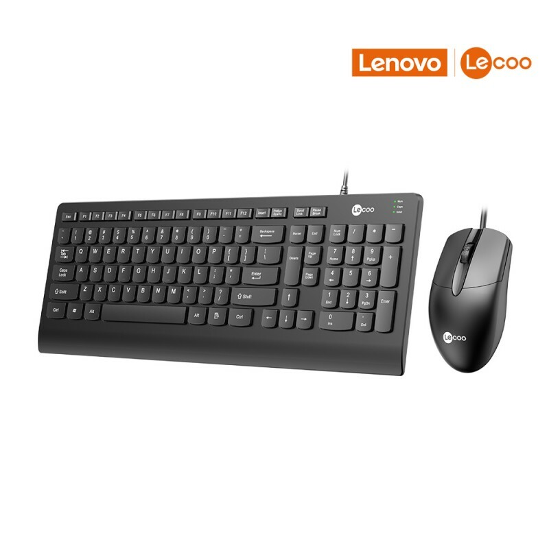 Teclado e Mouse USB Lecoo CM103 Preto