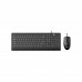 Teclado e Mouse USB Lecoo CM103 Preto