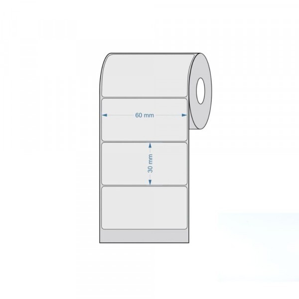 Etiqueta Termica Balança 60X30mm 20 metros