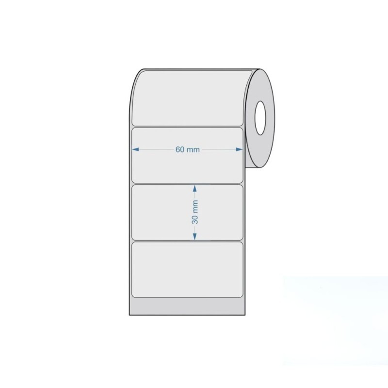 Etiqueta Termica Balança 60X30mm 20 metros