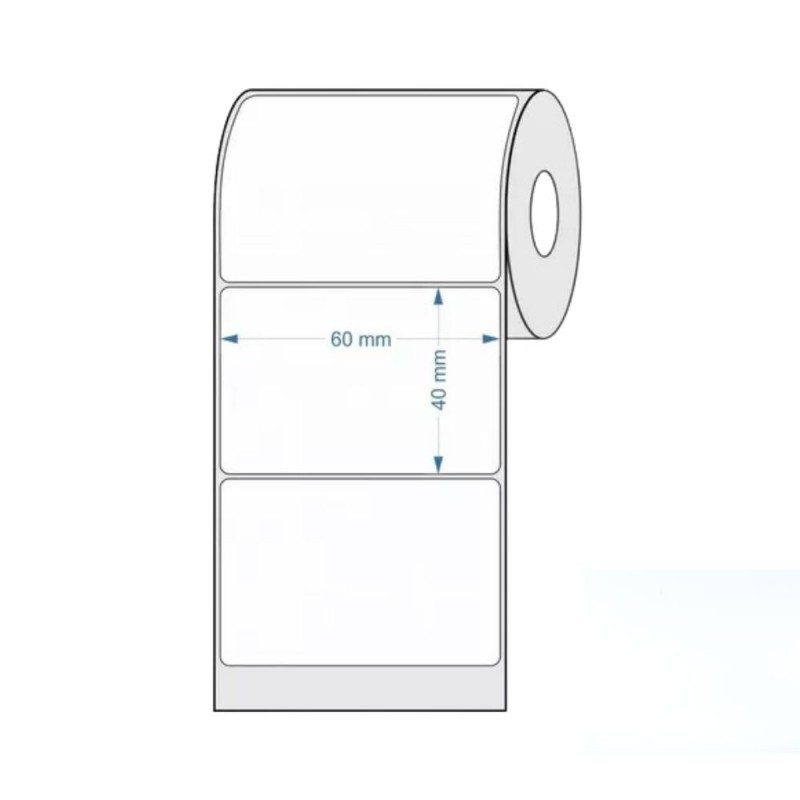 Etiqueta Termica Balança 60X40mm 20 metros