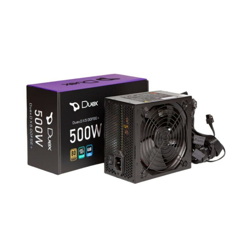 Fonte Duex ATX 500W 80 Plus Bronze e PFC Ativo (DX500FS)