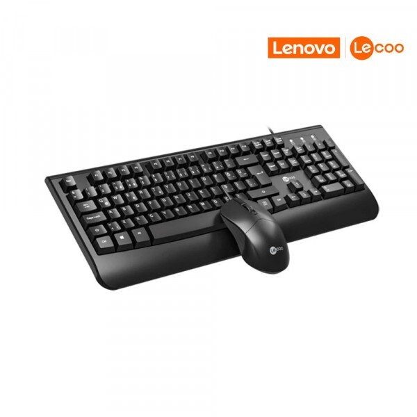 Teclado e Mouse USB Lecoo CM105 Preto