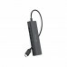 HUB Tipo-C com 4 portas USB 2.0 HU-C230BK Preto C3tech