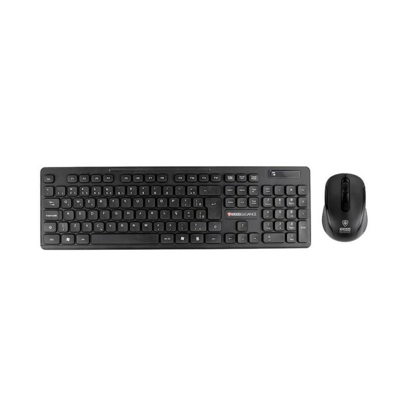 Teclado e Mouse Kross Sem Fio KE-KM558V1 2 Preto