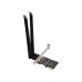 Placa Wireless Knup PCI-e 300 MBps KP-T118 com 2 Antenas