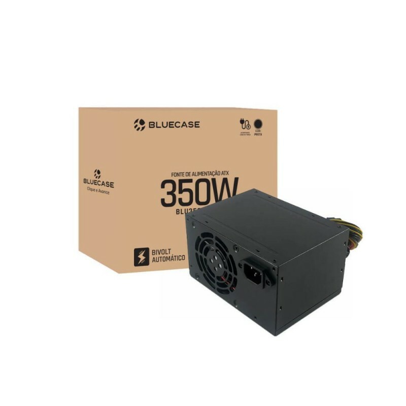 Fonte Bluecase ATX 350W Bivolt Automático (BLU350-EBAUT)