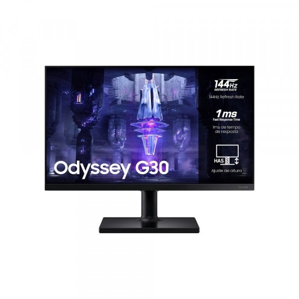 Monitor Samsung LED 24" G30 Odissey,  Full HD, 144Hz, 1ms, LS24BG300ELMZD