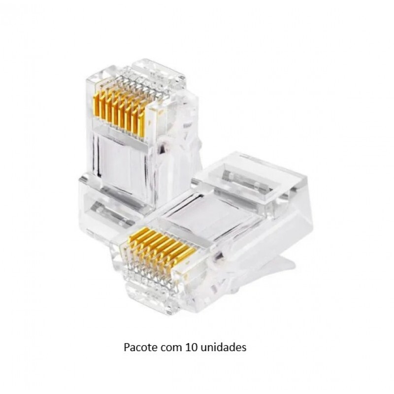 Conector Furukawa RJ45 CAT5 Macho (10 unidades)