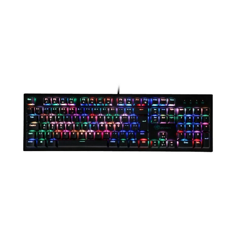 Teclado Mecanico Gamer DN201 Numpad Outemu Blue RGB(DN201)