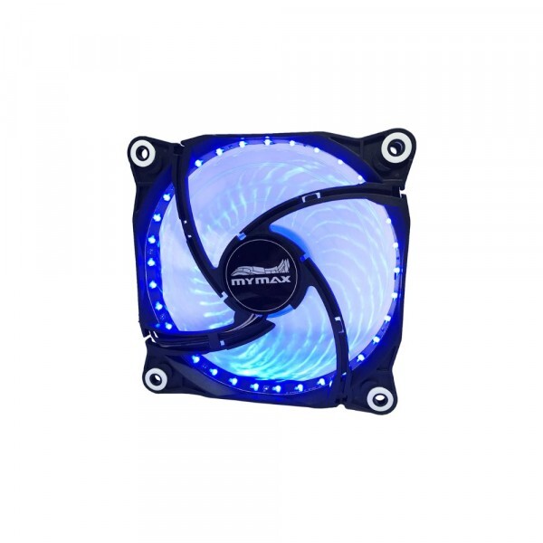 Cooler Fan 120mm Storm II - Preto LED Azul(MYC/FC-12025-33/BL)