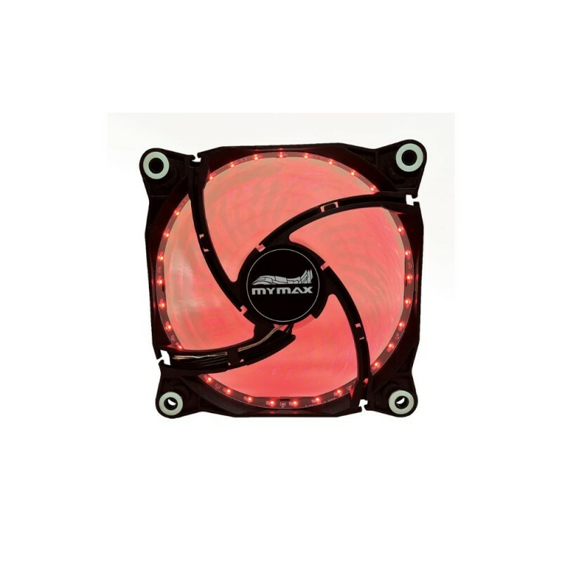 Cooler Fan 120mm Storm II - Preto LED Vermelho (MYC/FC-12025-33/RD)