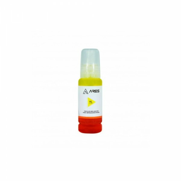 Refil de Tinta Ares Compatível Epson 504/544 70 ml Amarelo