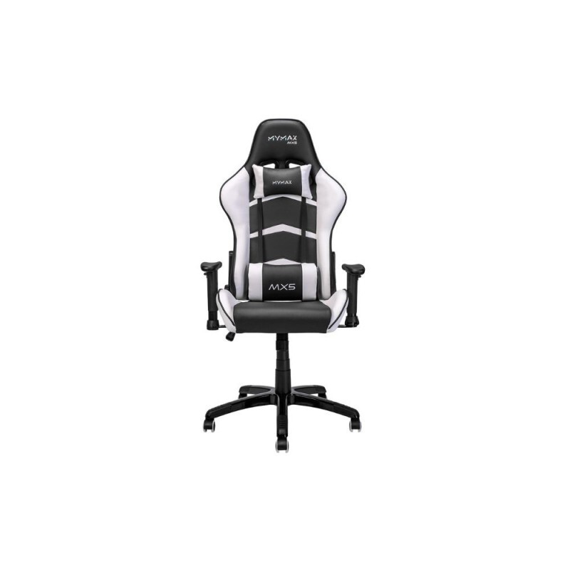 Cadeira Gamer Mymax MX5 Giratoria Preto e Branco (MGCH-MX5/WH)