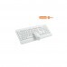 Teclado e Mouse sem Fio Lecoo KW202 Branco