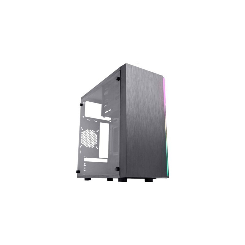 Gabinete Gamer Kmex 59Y1, Painel Fita LED, Lateral Acrilico