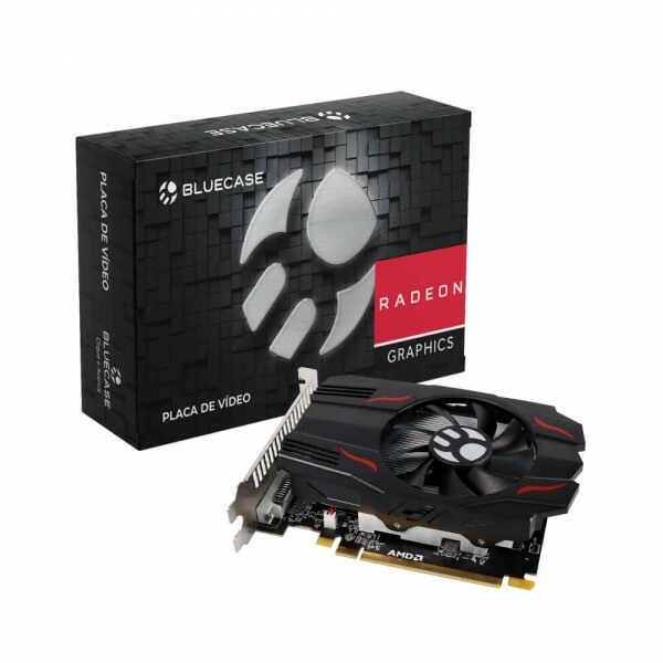 Placa de Video Bluecase 4GB DDR5 128 Bits RX 550 (BP-RX550-4GD5DBX)