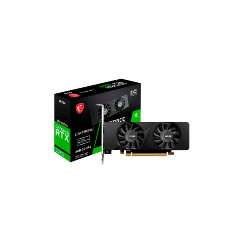 Placa de Video MSI 6 GB DDR6 92 Bits RTX 3050 Low Profile (912-V812-023)