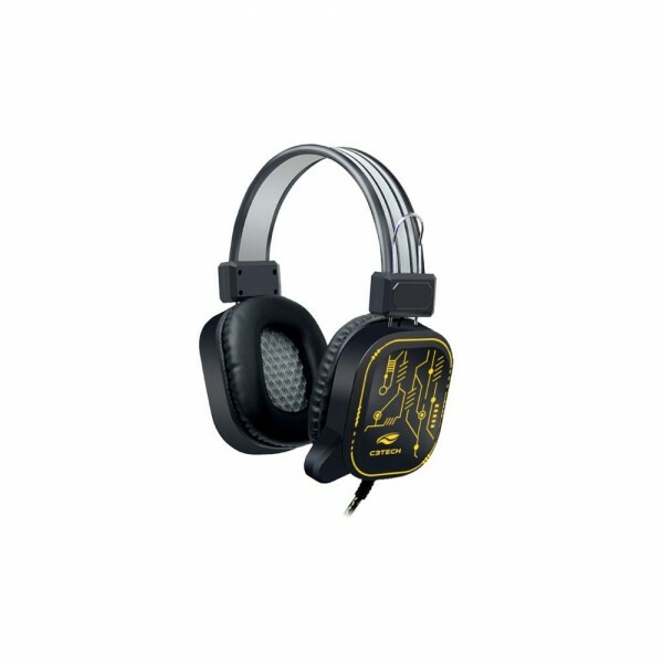 Headset Gamer C3tech USB Crane G320BKV2 Preto