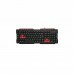 Teclado e Mouse Gamer USB GK-20BK Preto/Vermelho