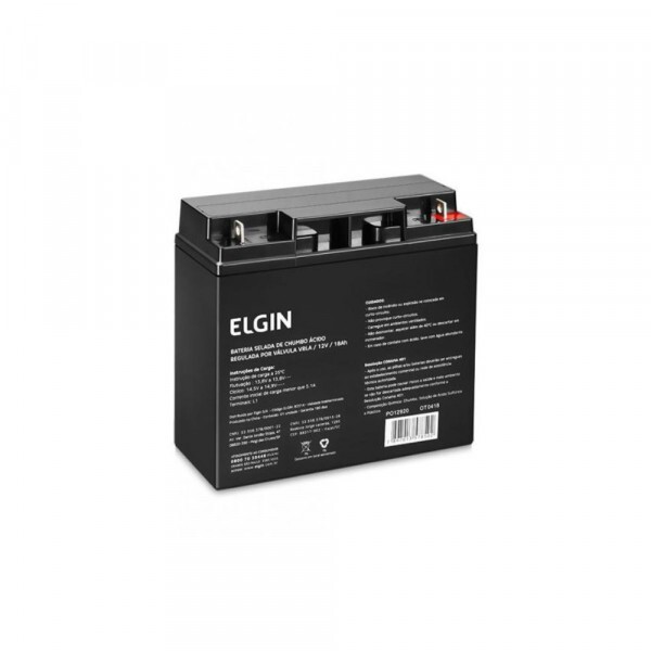 Bateria Selada Elgin 12V 18Ah (Nobreak)