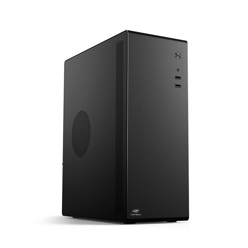 Gabinete com Fonte ATX 200W MT-200BK C3tech