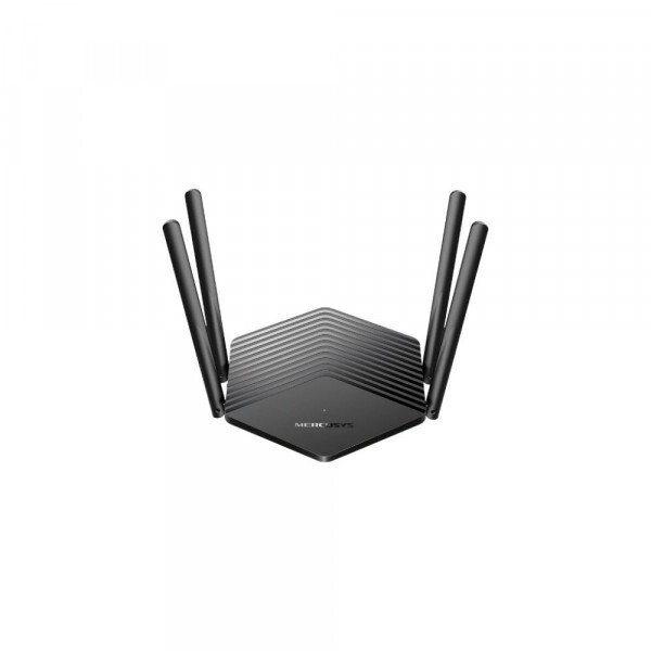 Roteador Mercusys Wi-Fi 6 Gigabit Dual Band EasyMesh AX3000 MR80X