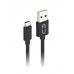 Cabo USB X Micro V8 2A c/ 1 Metro Preto